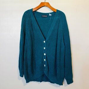 Vintage Knit Sweater Cardigan